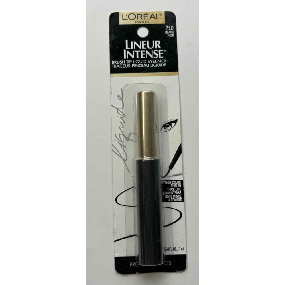 LOreal Lineur Intense Brush Tip Liquid Eyeliner 710 Black